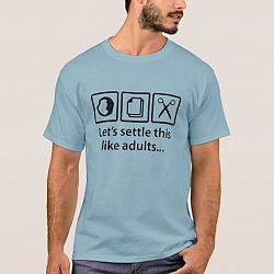 Let's Settle This Like Adults. . . T-shirt