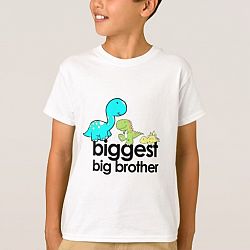 dinosaurs biggest big brother T-shirt