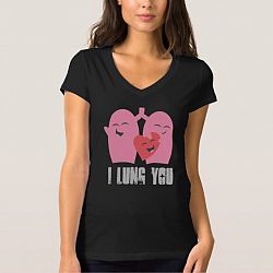 Respiratory Therapist I Lung You! Shirt Lungs RT