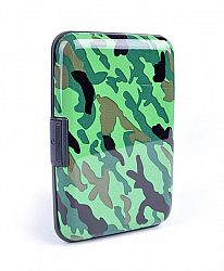 Card Guard Aluminum Compact Card Holder - Camouflage - Camouflage Green / Card Holder