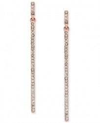 Inc International Concepts Pave Stick Linear Drop Earrings, Created for Macy's