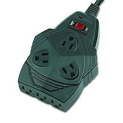 Fellowes, inc. - 99090 - mighty 8 surge protector. 5 ac adapters. 1, 300 jou