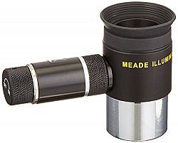 Meade 7066 12mm Modified Achromatic Eyepiece with 1.25-Inch Cordless Illumination (Black)
