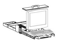 Ergotron Md 102 - Rack Monitor/keyboard Mounting Kit - Black - 3 U