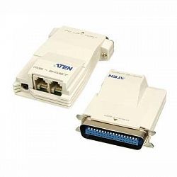 ATEN Flashnet Serial Printer Transmitter With 25 Foot Cable AS248T White HEC0M5ZAK-1614
