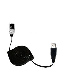 compact and retractable USB Power Port Ready charge cable designed for the Sony Walkman NWZ-A815 and uses TipExchange
