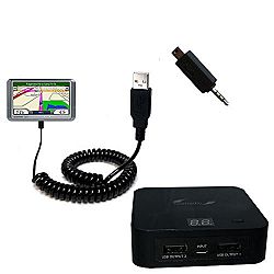 Unique Gomadic Portable Rechargeable Battery Pack designed for the Garmin Nuvi 250 250W 250WT - High Capacity Gomadic charger that fits in your pocket