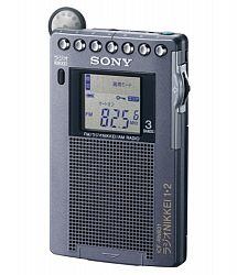 SONY FM / AM / Radio NIKKEI pocketable radio R931 ICF-RN931