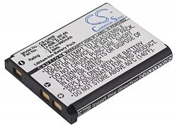 Battery for Olympus Stylus 740, 3.7V, 660mAh, Li-ion