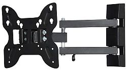 Diamond PSW710S Double Hinge Single Arm Articulating Wall Mount For TVs 14 To 37 Inches And Upto 55lbs H3C0E2G0O-1210