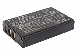 Battery for Pentax Optio 750, 3.7V, 1800mAh, Li-ion
