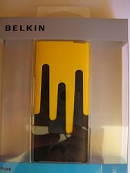 Belkin Fuse Interlocking Case for iPod nano 4G 4th Generation 8GB/16GB Video Black/Yellow