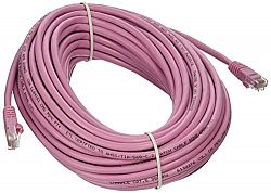 Professional Cable Category 5E Ethernet Network Patch Cable With Molded Snagless Boot 50 Feet Pink CAT5PK 50 HEC0MBSCO-2910