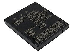 Battery for Panasonic DMC-FX7EG-A, 3.7V, 710mAh, Li-ion