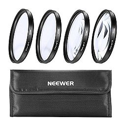 Neewer 52Mm 4Pc Close-Up Kit Macro Lenses For Nikon D40 D40X D60 & All Other 52Mm Lenses