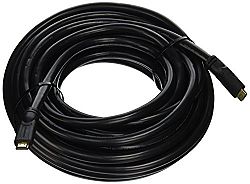 Monoprice 106058 50-Feet 22AWG CL2 Standard HDMI Cable with Ethernet, Black