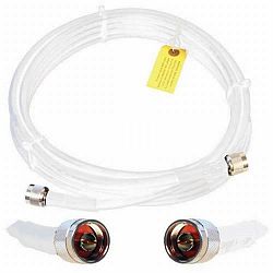 Wilson Electronics 75 Foot WILSON400 Ultra Low Loss Coax Cable With N Male Connectors White HEC0NLB4I-1615