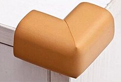 Interbusiness 10 Pack/Lot Baby Child Infant Kids Safety Safe Table Desk Corner Bumps Cushion Guards Foam Protector (Orange)