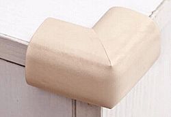 Interbusiness 10 Pack/Lot Baby Child Infant Kids Safety Safe Table Desk Corner Bumps Cushion Guards Foam Protector (Beige) by Interbusiness