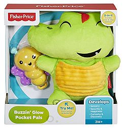 Fisher-Price Buzzing' Glow Pocket Pals Teether