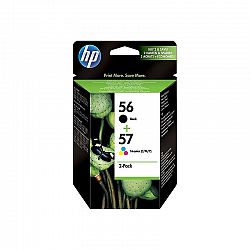 HP 56/57 Combo Pack-2 pack-black, colour (cyan, magenta, yellow)-or. . .