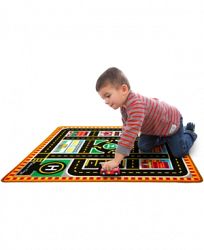 Melissa and Doug Kids' Round The City Rescue Rug