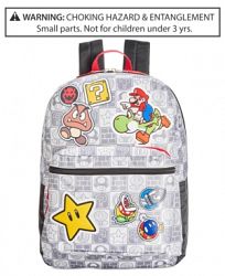 Super Mario Bros. Backpack, Little Boys (2-7) & Big Boys (8-20)