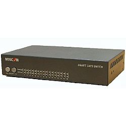 TRIPP LITE Minicom SMART 116 16 Port Cat5 KVM Switch PS 2 USB 1URM TAA GSA 0SU22082 HEC0F0TWS-1610