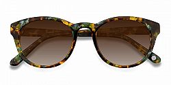 Women's Coppola - Green Tortoise round - 15857 Rx Sunglasses - EyeBuyDirect Prescription Eyeglasses
