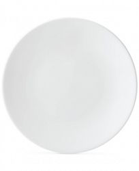 Lenox Blank Casual Monogram Coupe Dinner Plate