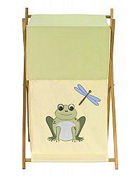 Leap Frog Childrens Kids Baby Laundry Hamper by Sweet Jojo Designs