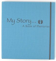 Glow Baby My Story A Book of Memories, Blue