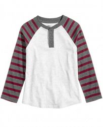 Epic Threads Striped Henley, Little Boys (4-7), Created for Macy's