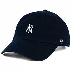 New York Yankees Base Runner Micro Logo Clean Up Cap - Navy