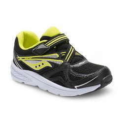 Infant Boy's Baby Ride Shoes-Black - Lime