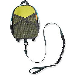 Munchkin BRICA By-My-Side Safety Harness Backpack, Green/Grey