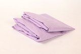 Bacati Solid Lilac 2 Piece Cotton Percale Crib Sheets