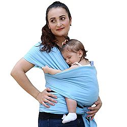 Baby Wrap Sling Carrier Breathable Cotton Nursing Baby Wrap Suitable for Newborns to 44 lbs Great Baby Shower Gift for Baby Boys and Girls