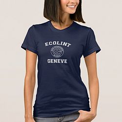Fitted Vintage Design Ecolint T-shirt