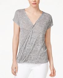 Rachel Rachel Roy Cap-Sleeve Wrap T-Shirt