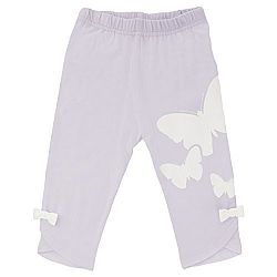 Kushies Baby Girls Legging and Tights, Lilac, 18 Months