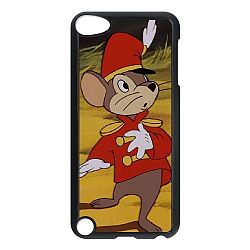 iPod Touch 5 Case Black Disney Dumbo Character Timothy Q. Mouse Qkdpw
