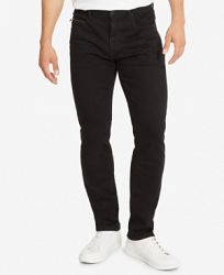 Kenneth Cole. Straight-Fit Black Wash Jeans