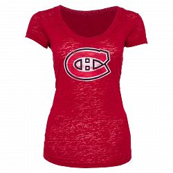 Montreal Canadiens Women's Valerie Burnout T-Shirt 2
