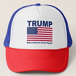 TRUMP: MAKE AMERICA GREAT AGAIN! Trucker Hat