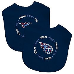 Baby Fanatic Team Color Bibs, Tennessee Titans, 2-Count