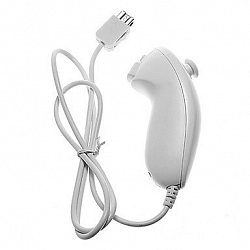 ZCL Nunchuk Controller for Nintendo Wii (White)