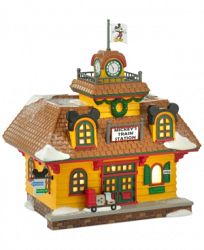 Department 56 Mickey's Village Holiday Train Station Collectible Figurine
