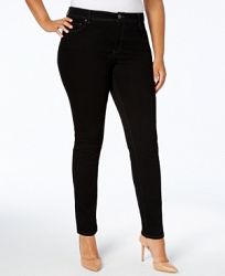I. n. c. Plus Size Tummy Control Skinny Jeans, Created for Macy's