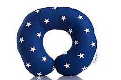 BAJBI® | U Shape Travel Pillow / Neck Protector for Kids | Cotton/Minky | Antiallergic | Made in EU | many colors and patterns